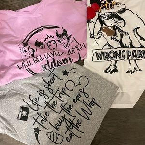 Disney trip shirts
